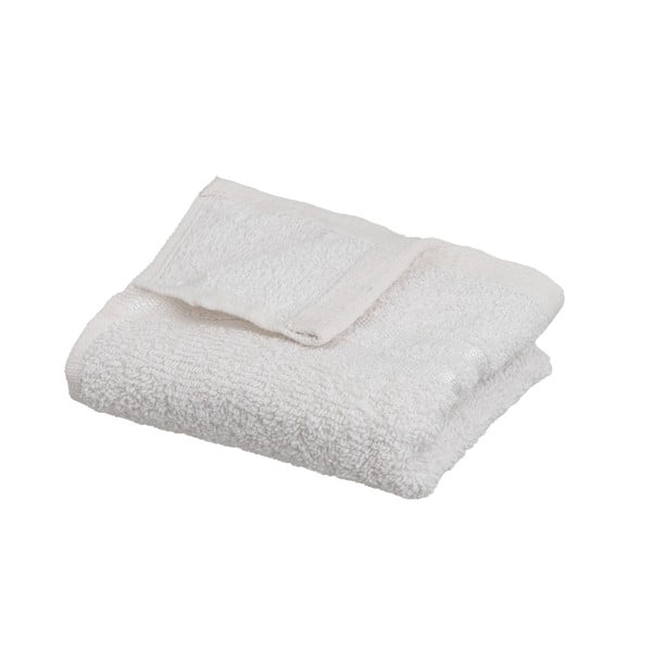 Biały bawełniany ręcznik frotte 30x50 cm Simple – Casa Selección