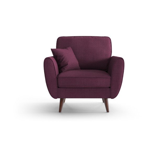Fioletowy fotel My Pop Design Auteuil-image-3