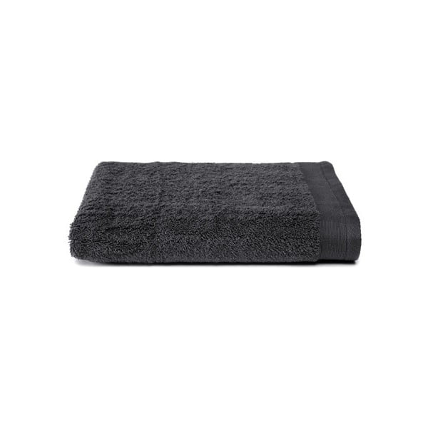 Ciemnoszary ręcznik Ekkelboom, 70x140 cm