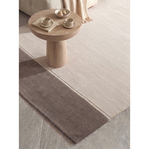 Brązowy/kremowy wełniany dywan 120x170 cm Quentin – Villeroy&Boch-image-4