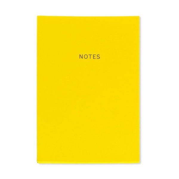 Notes A5 Go Stationery Pop Yellow