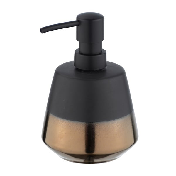 Czarny ceramiczny dozownik do mydła Wenko Brandol-image-2
