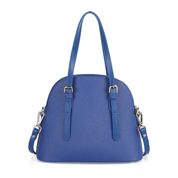 Niebieska torebka ze skóry ekologicznej Beverly Hills Polo Club Dedra-image-1