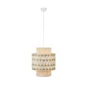 Lampa wisząca w naturalnym kolorze z jutowo-tekstylnym kloszem ø 45 cm Ano – Markslöjd