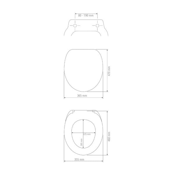 Deska sedesowa wolnoopadająca 35,5 x 46 cm Exclusive No. 9 – Wenko-image-4