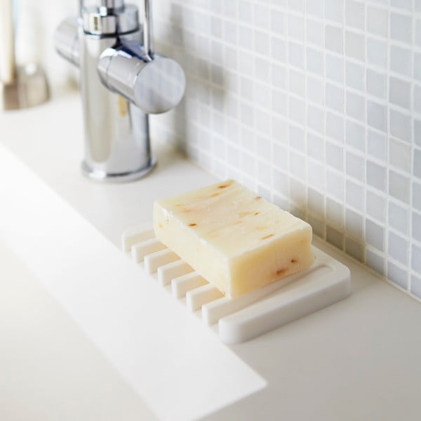 Biała mydelniczka YAMAZAKI Flow-image-1