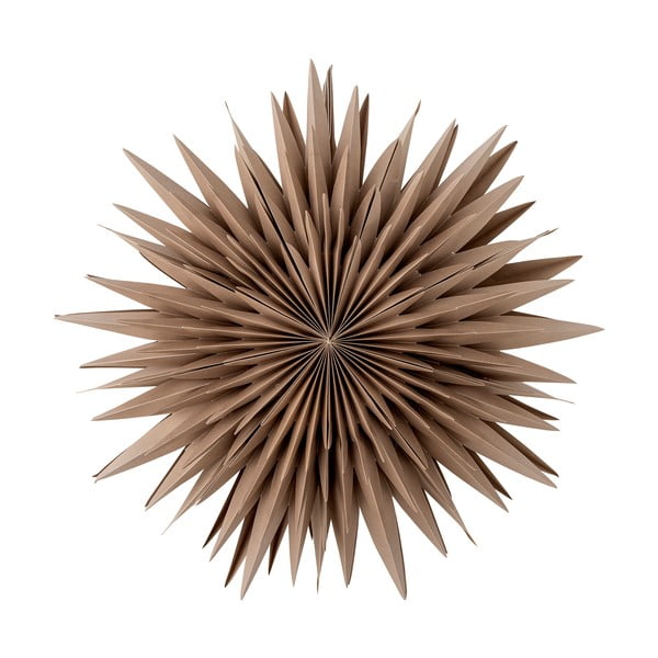 Brązowa wisząca dekoracja świetlna ø 50 cm Elijas – Bloomingville