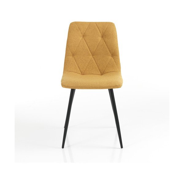 Krzesła zestaw 2 szt. w kolorze ochry Mesh – Tomasucci-image-4