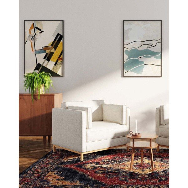 Kremowy fotel Celerio – Ame Yens-image-3