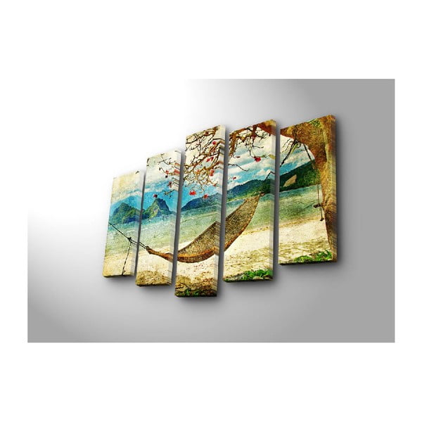 Obraz wieloczęściowy Hammock, 105x70 cm-image-3