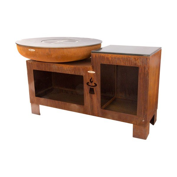 Grill na węgiel drzewny ø 102 cm Vulcano L − Remundi-image-2