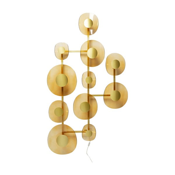 Złoty kinkiet Mariposa – Kare Design