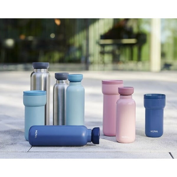 Ciemnoniebieski kubek termiczny 375 ml Nordic denim – Mepal-image-2