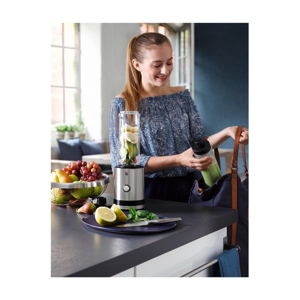 Nierdzewny blender do przyrządzania smoothie WMF To Go, 600 ml-image-1