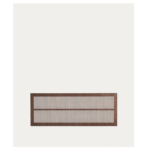 Zagłówek z litego drewna jesionowego w ciemnym naturalnym kolorze 175x70 cm Beyla – Kave Home-image-4