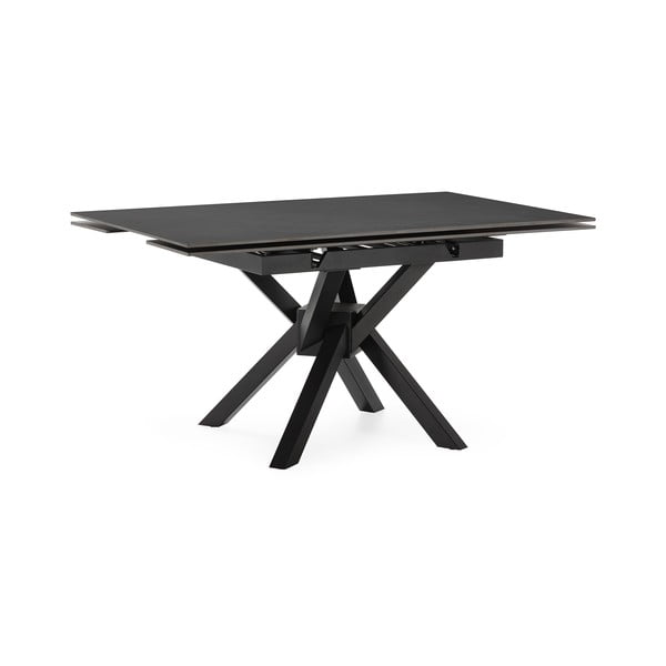 Rozkładany stół z dodatkowym blatem z kamiennym blatem 90x150 cm Arlene – Marckeric-image-2