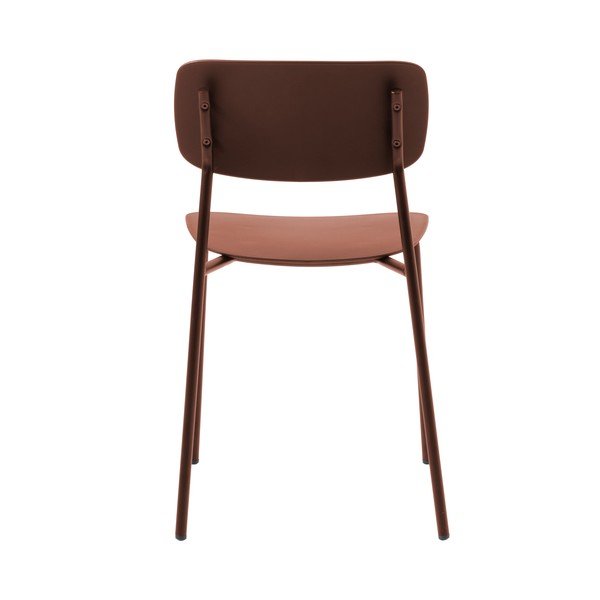 Krzesła w kolorze terakoty zestaw 2 szt. Kirkland – Unique Furniture-image-3