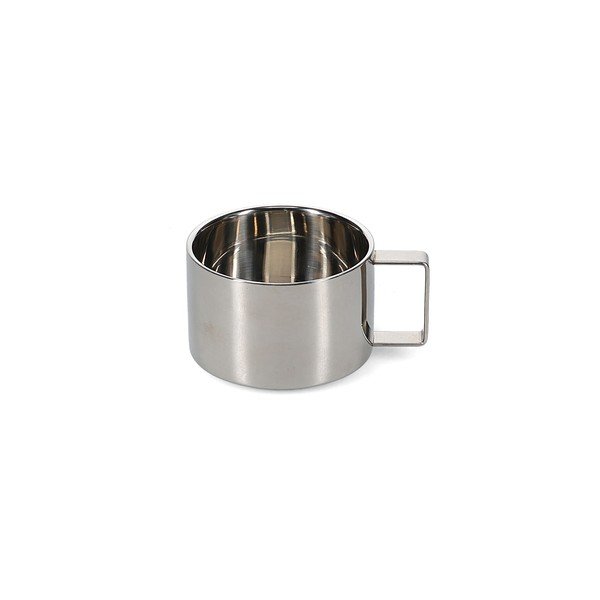 Filiżanki zestaw 2 szt. do cappuccino ze stali nierdzewnej w kolorze srebra 200 ml Oryn – S|P Collection-image-4