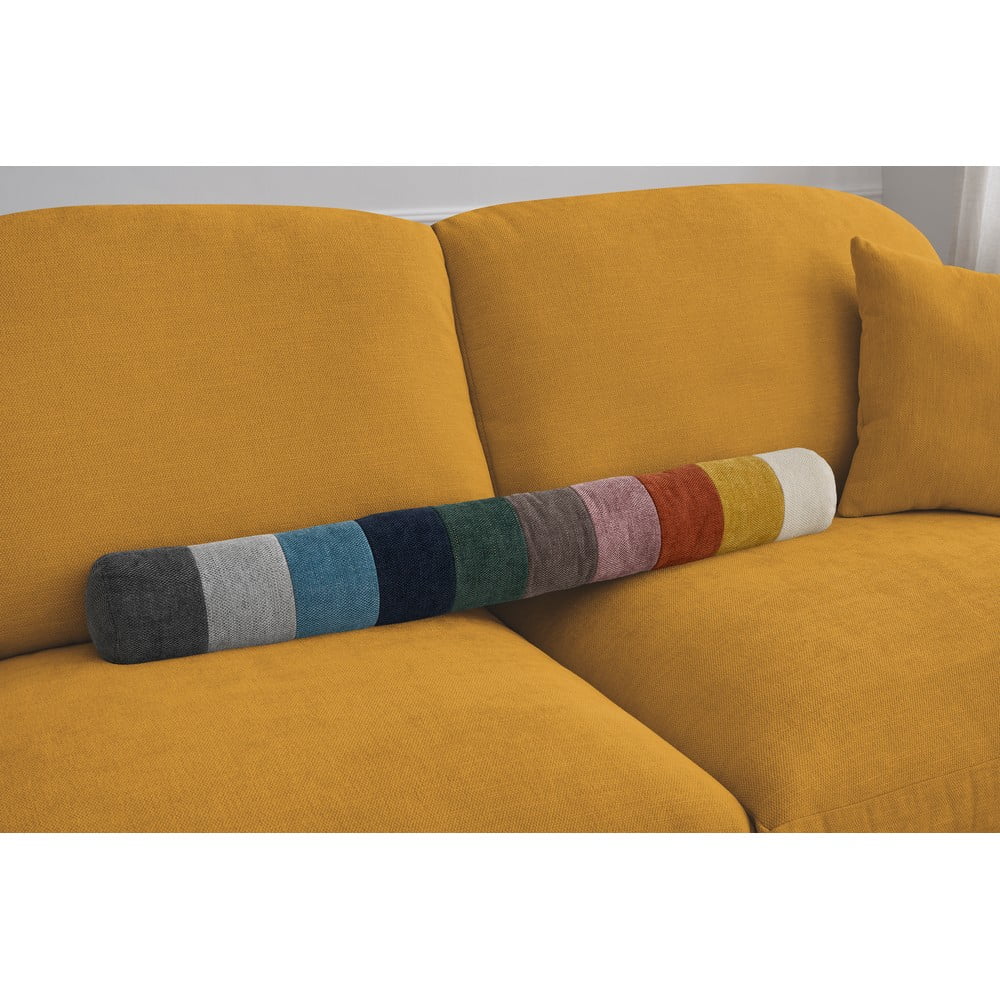 Żółta rozkładana sofa 235 cm Cezanne – Bobochic Paris (zdjęcie 9)