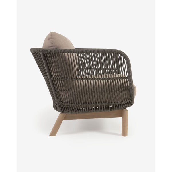 Fotel ogrodowy w kolorze khaki Kave Home Catalina-image-1