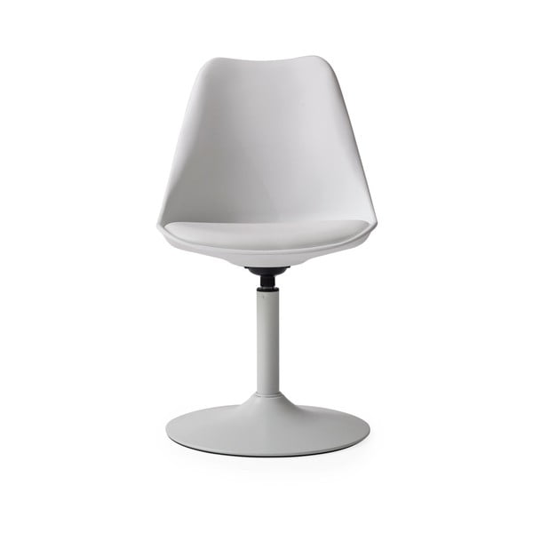 Białe krzesło z białą poduszką Tenzo Viva