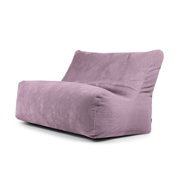 Fioletowy sztruksowy worek do siedzenia Sofa Seat Lounge – SLOWDOWN