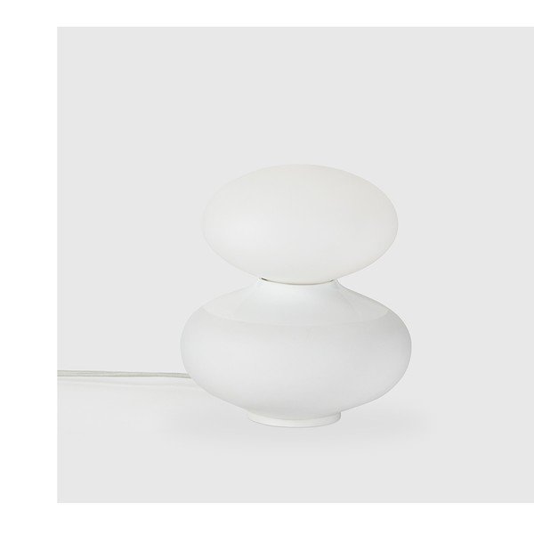 Biała lampa stołowa ze ściemniaczem (wys. 21 cm) Reflection – tala-image-3