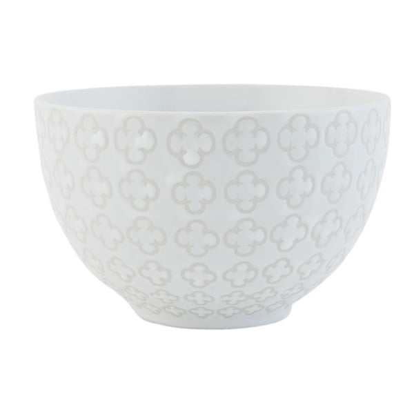 Ceramiczna miska Clayre White, 12x7 cm
