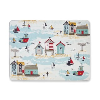 Zestaw 4 korkowych mat stołowych 21.5x29 cm Cooksmart ® Beside The Seaside