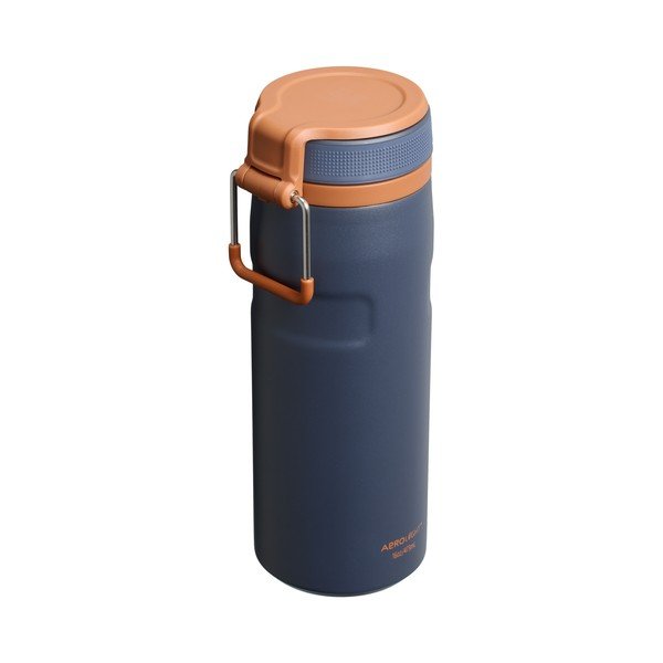 Ciemnoniebieski termos ze stali nierdzewnej 470 ml IceFlow™ Bottle Twist Flip Twilight – Stanley-image-1