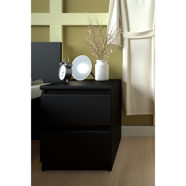 Czarna szafka nocna Naia – Tvilum-image-1