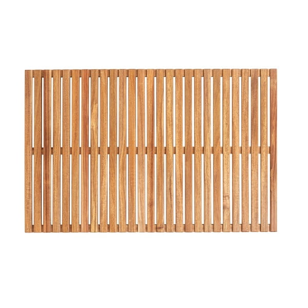 Mata łazienkowa z drewna akacjowego Wenko, 55x85 cm