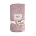 Różowy bambusowy koc dziecięcy 80x100 cm – Malomi Kids