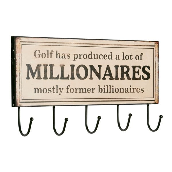 Wieszak Millionaires, 15x45x2 cm