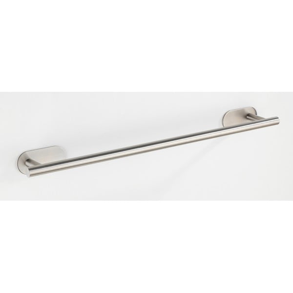 Samoprzylepny wieszak na ręczniki ze stali nierdzewnej w kolorze matowego srebra Orea Uno – Wenko-image-2