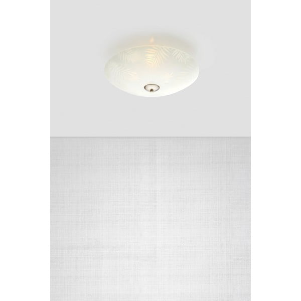 Biała lampa sufitowa ze szklanym kloszem ø 35 cm Blad – Markslöjd-image-1