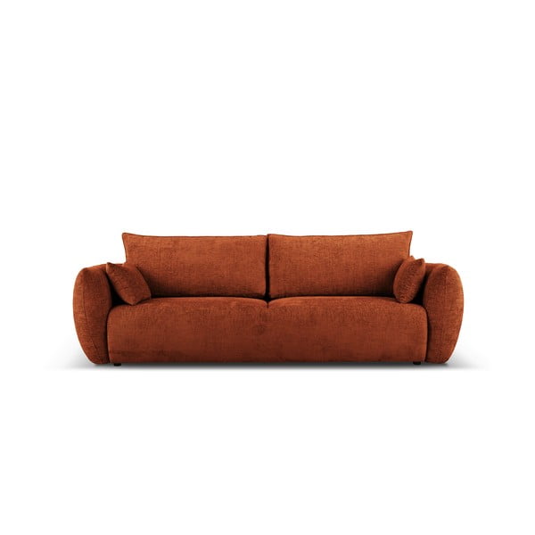 Pomarańczowa sofa 240 cm Matera – Cosmopolitan Design