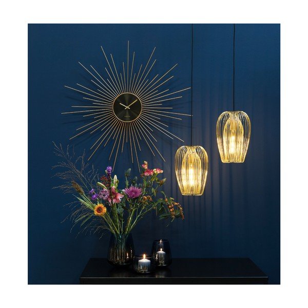 Lampa sufitowa z detalami w kolorze złota Leitmotiv Lucid-image-3