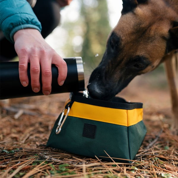 Tekstylna składana miska podróżna ø 18 cm Moss – P.L.A.Y.-image-2