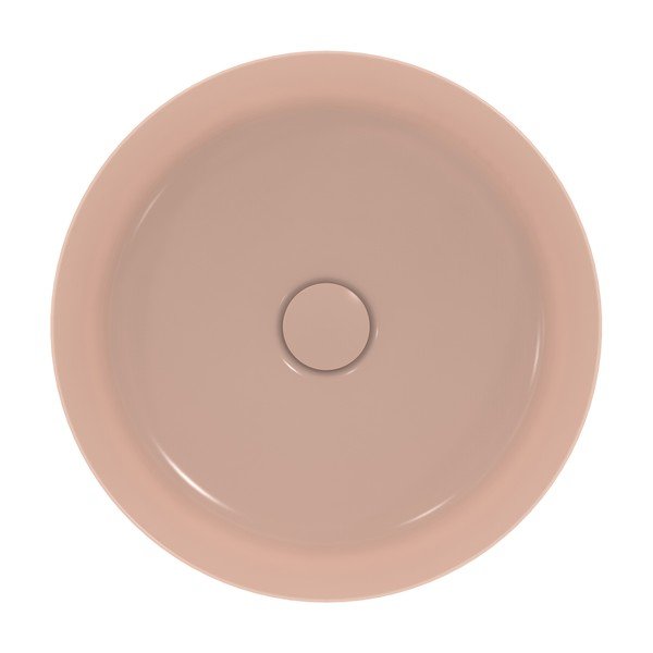 Jasnoróżowa ceramiczna okrągła umywalka ø 40 cm Ipalyss – Ideal Standard-image-2