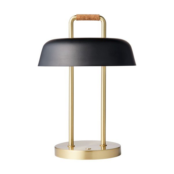 Czarna lampa stołowa Hammel Heim