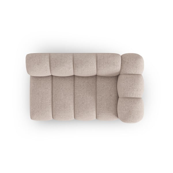 Beżowy moduł sofy (prawostronny) Lupine – Micadoni Home-image-3