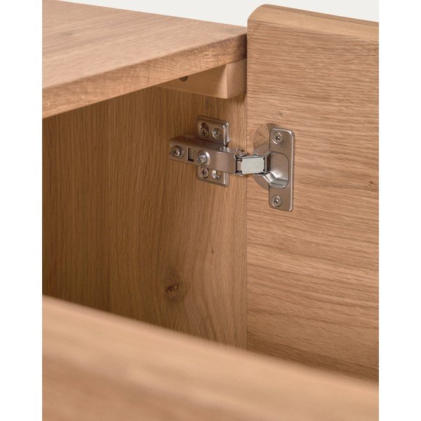 Niska komoda w dekorze dębu 150x71 cm Rasha – Kave Home-image-3