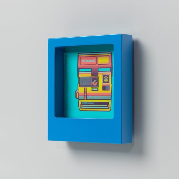 Niebieska ramka na zdjęcia Polaroid-image-1