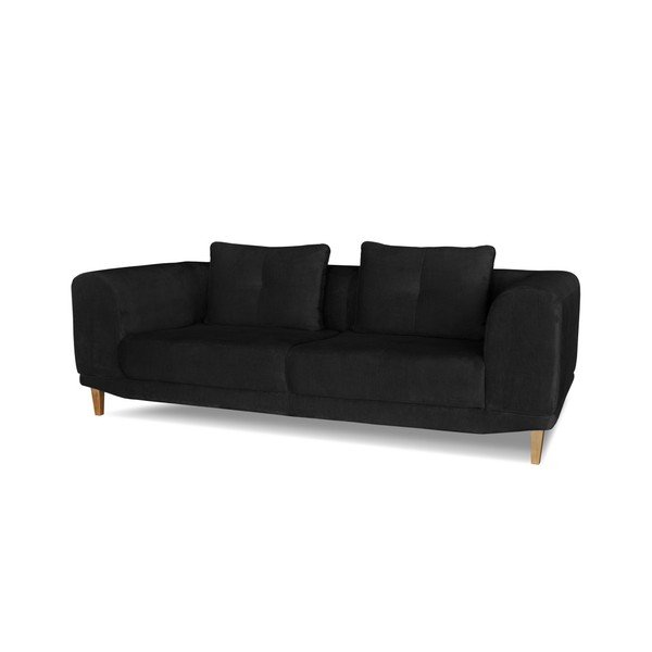Czarna sofa 3-osobowa Windsor & Co. Sofas Sigma-image-2