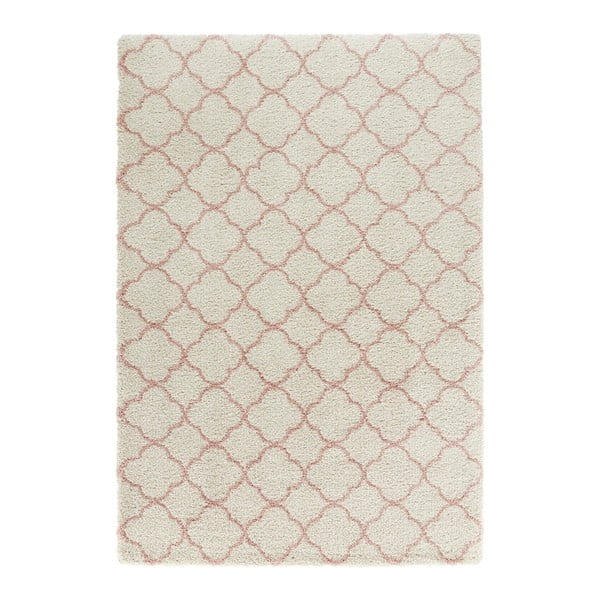 Kremowo-różowy dywan Mint Rugs Grace Creme Rose, 80x150 cm
