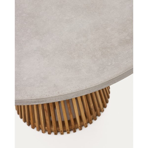 Okrągły stół ogrodowy ø 120 cm Alcaufar – Kave Home-image-3