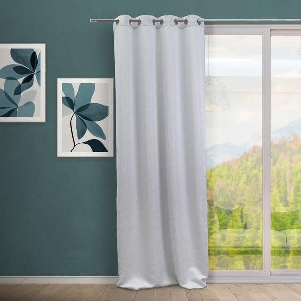 Jasnoszara zasłona 140x260 cm Luz – Casa Selección-image-1