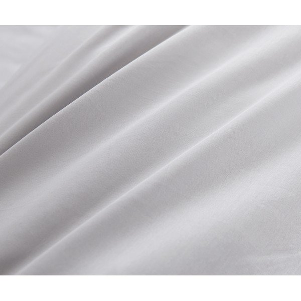 Szara pościel z satyny bawełnianej Bianca Classic, 135x200 cm-image-3
