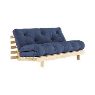 Niebieska rozkładana sofa 160 cm Roots – Karup Design